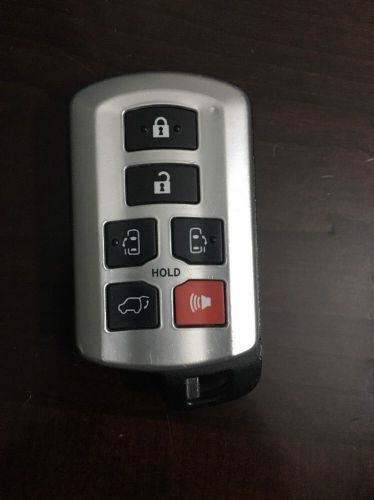 Oem 2011-2016 toyota sienna smart key keyless remote hyq14adr - read description