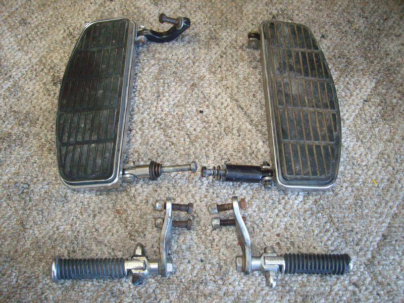 Purchase HARLEY SHOVELHEAD PANHEAD FLOORBOARDS AND PASSENGER PEGS WITH