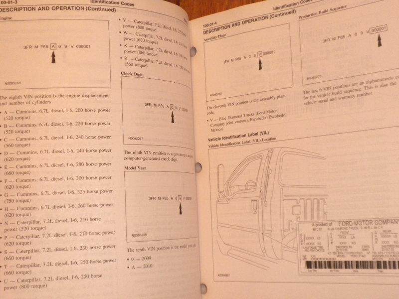 2009 Ford F650 F750 Super Duty truck factory workshop repair manual CAT diesel , US $10.00, image 2