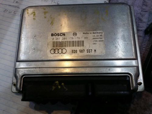 Audi audi a4 engine brain box electronic control module; 1.8l 97