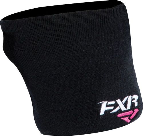 Fxr neckwarmer  black/pink one size fits all