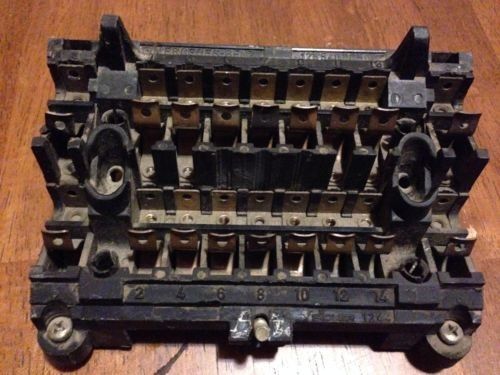 Mercedes benz w123 main fuse box panel assembly 300d 300cd 300td from1981 300d