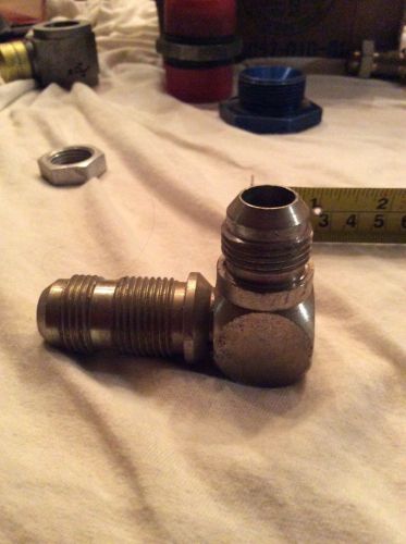 X25, fitting male flare 3/4" male  to male 3/4" flare, 90 degree