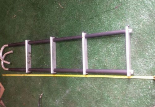 Marine aluminum  ladder 5 ft. 4 rungs hook over style