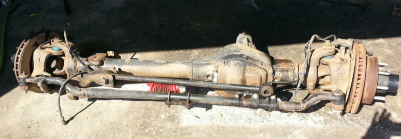 00 01 02 03 04 ford f250 f350 superduty front axle 3.73 ratio dana 7.3l 6.0 5.4