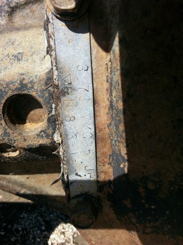 00 01 02 03 04 Ford F250 F350 Superduty Front Axle 3.73 Ratio DANA 7.3L 6.0 5.4, US $499.99, image 4