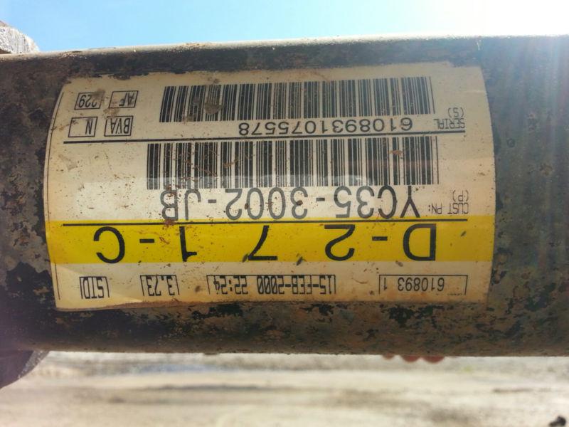 00 01 02 03 04 Ford F250 F350 Superduty Front Axle 3.73 Ratio DANA 7.3L 6.0 5.4, US $499.99, image 5