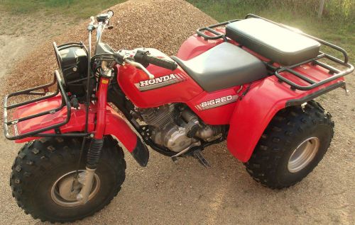 24" x 12" rear rack seat pad black 250es bigred 200es 200e atc honda 3 wheeler