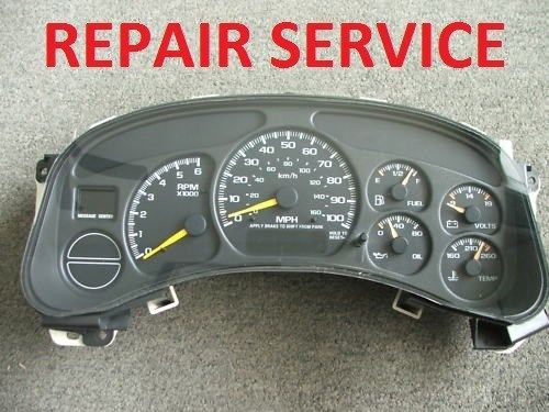 1999-2002 chevrolet tahoe suburban instrument cluster odometer repair 2000 2001
