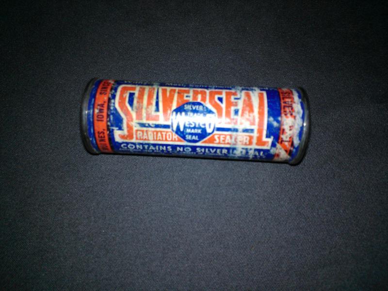 Silver seal vintage radiator sealer westco 1950's nos