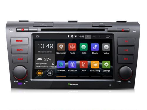 Android 4.4.4 quad-core 7&#034; multimedia car dvd gps-mutual control-mazda 3 (04-09)