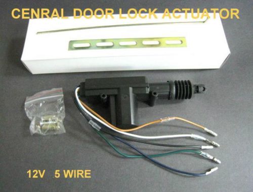 12v 5-wire 360 degree motor car power door lock actuator #r7