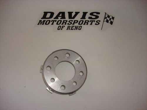 Aluminum brake hat 4 x 4" , 4 x 4 1/4"- 1 1/2" offset - 6 x 5 7/8" bolt pattern