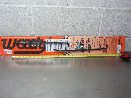 Ski doo woodys extender 4" 60 degree carbides mxz550f mxz380 gtx gsx freestyle