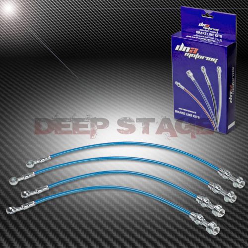 Purchase STAINLESS HOSE RACING DISC BRAKE LINE FOR 0206 NISSAN SENTRA