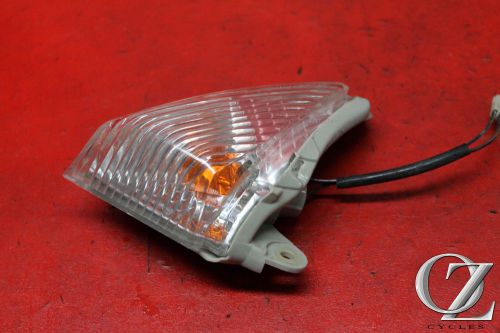 V 05 06 kawasaki  zx636 zx636r ninja front left turn signal indicator oem