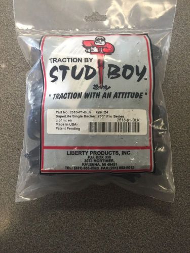 Stud boy 24 pack superlite pro series single backers .750" new in bag!