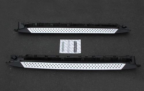 Bmw x5 x5m e70 2007-2013 aluminium left right running board side step nerf bar