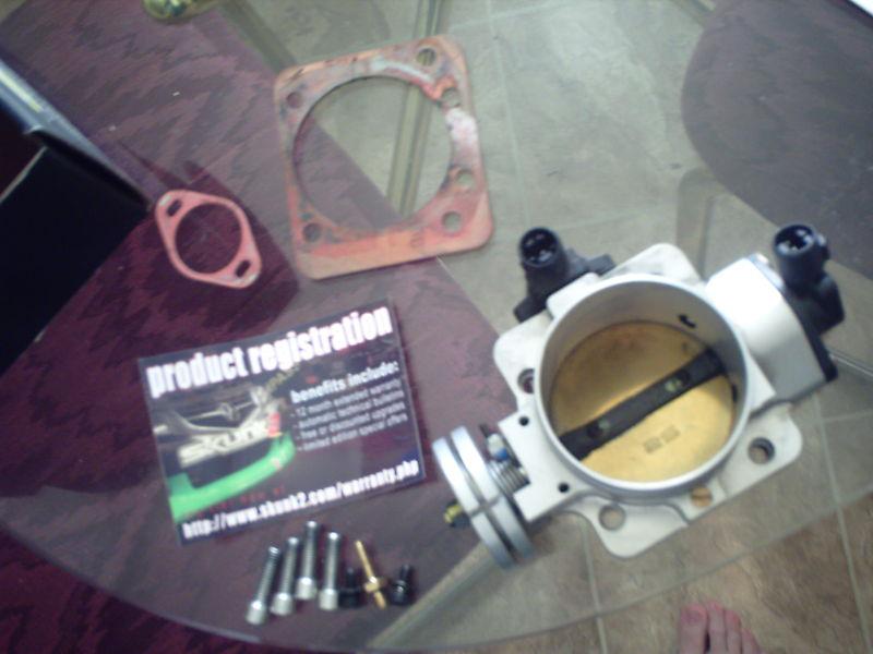 Skunk2 74mm pro race throttle body for honda b / h / f w/tps and map sensors! 