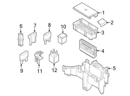 Ford oem circuit breaker 7t4z14526c image 10