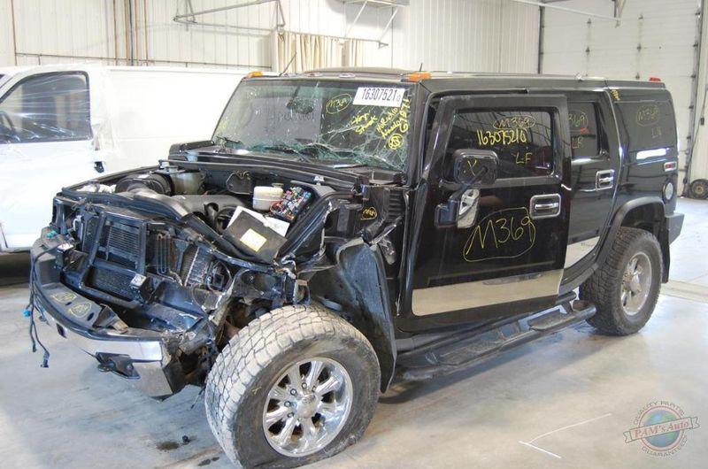 Tailgate / trunk / decklid hummer h2 790226 03 04 05 06 07 08 09 assy blk heat