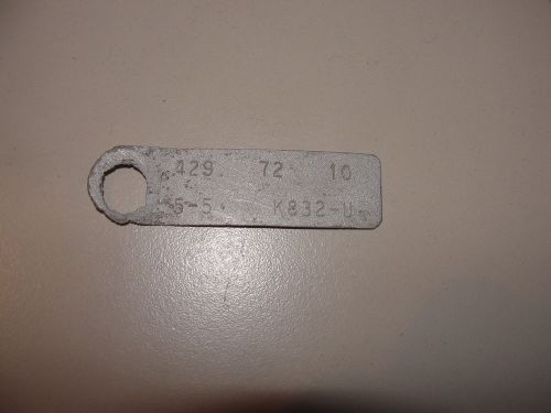 72 torino galaxie custom 429 police interceptor engine tag mercury