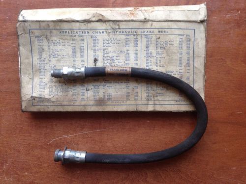 Vintage nos rear hydraulic brake hose &#039;40s-50s chrysler, dodge, desoto, plymouth