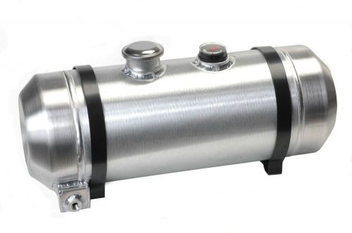 10x40 spun aluminum gas tank with edge outlet bung and sight gauge 13.5 gallons