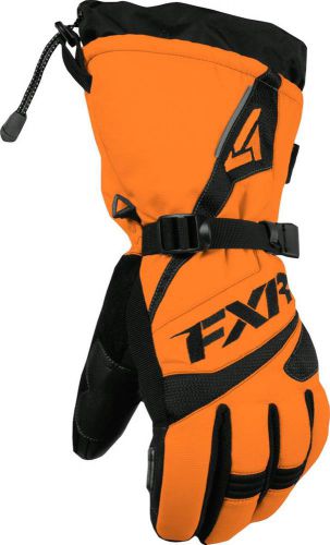 New fxr-snow fuel adult waterproof gloves, orange, 3xl/xxxl