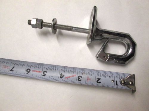 Cable rope hook with latch boat marine clip freshwater 6" inch (no corrosion)