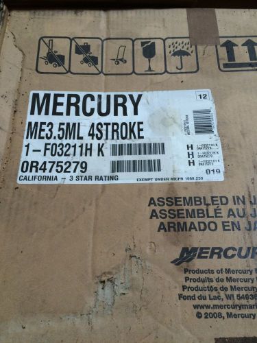 Mercury outboard 3.5ml