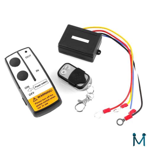 {factory direct sale} dc 12v black wireless 50ft remote control kit for car truc