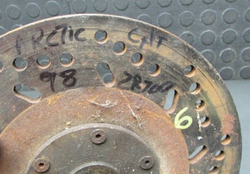 Arctic cat zr 700 1998 brake rotor