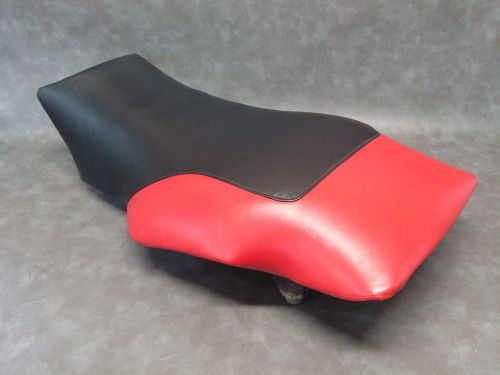 Polaris trailboss seat cover 350 / 350l 90-93 in 2-tone black &amp; red or 25 colors