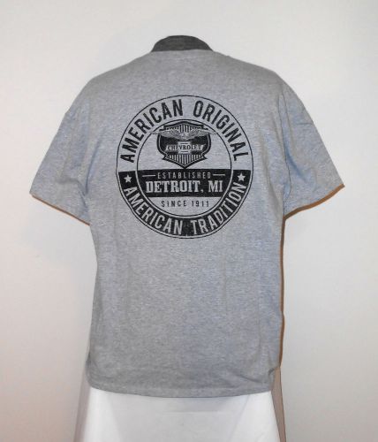 New chevy racing "chevrolet american original american tradition " t shirt  xl