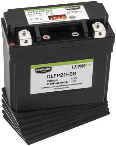 Bikemaster dlfp-20-bs lithium ion batteries dlfp-20-bs