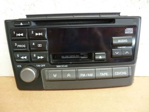 02-03 nissan maxima radio cd cassette face plate control panel pn-2431d oem *
