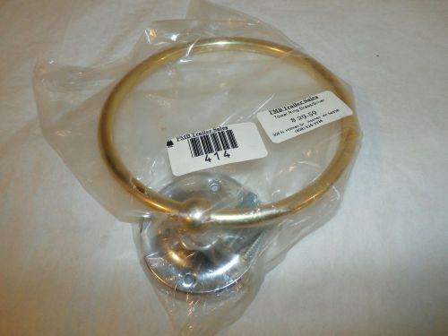 Rv trailer/camper wall towel rack/loop