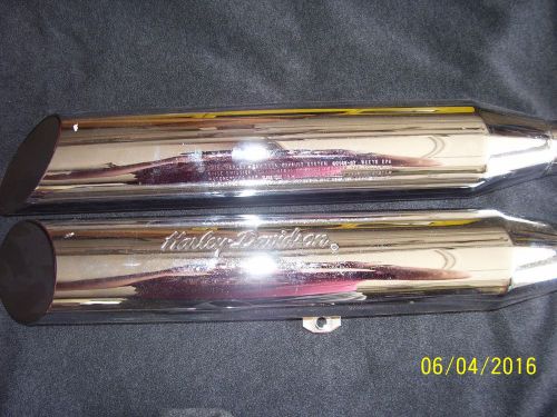 Oem harley davidson mufflers.for xl 883 1200  86 to 03.