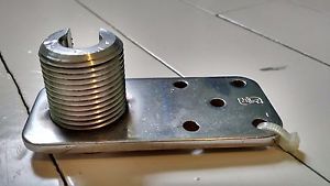 Schaefer flat antenna mount gps vhf item# 99-84 marine stainless steel