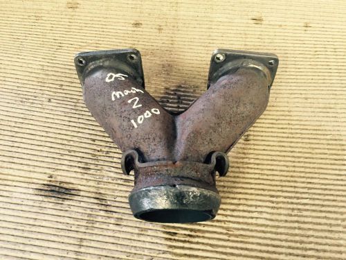 Ski doo mach z, summit 1000 sdi exhaust manifold y-pipe 2005-2007