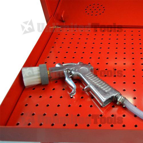 WALL MOUNTED PARTS WASHER SOLVENT CLEANER ELECTRIC PUMP W/ BRUSH HD CLEANING GUN, US $139.95, image 4