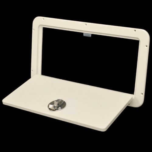 Rinker 208150 off white 16 3/4 x 8 3/4 inch  marine boat storage hatch door