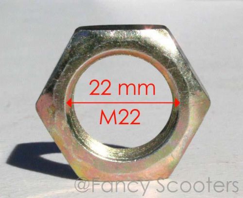 Kid atv rear axle nut m22 *1.5 pitch, for chinese atvs 110cc, or 125cc part16051