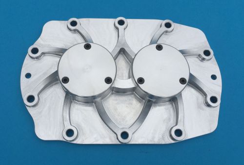 &#034;new design&#034; blower supercharger billet rear bearing plate fits 6-71 to 14-71