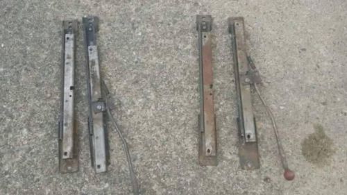 Original 1978 corvette seat tracks all 4 both pairs oem 1976 1977