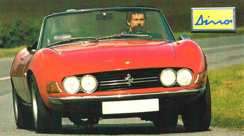Fiat dino spec sheet/brochure/pamphlet/catalog:1969,...