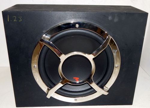 Focal performance sub p30 p 30 in custom enclosure sealed with solid metal