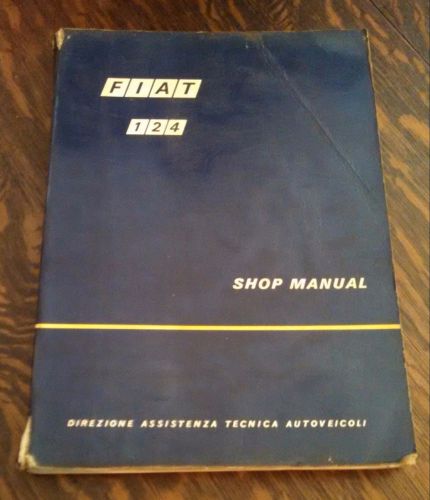 Fiat 124 shop manual
