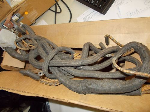 Nos 1938 ford passenger car headlight / horn front wiring harness 81a-11647 oem